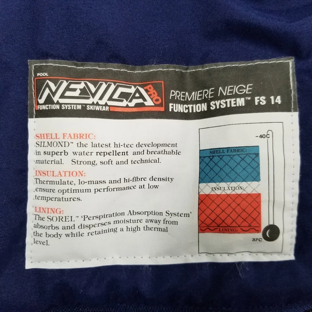 Nevica Pro Skiwear Winter FS 14 Jacket‎ Size: 40